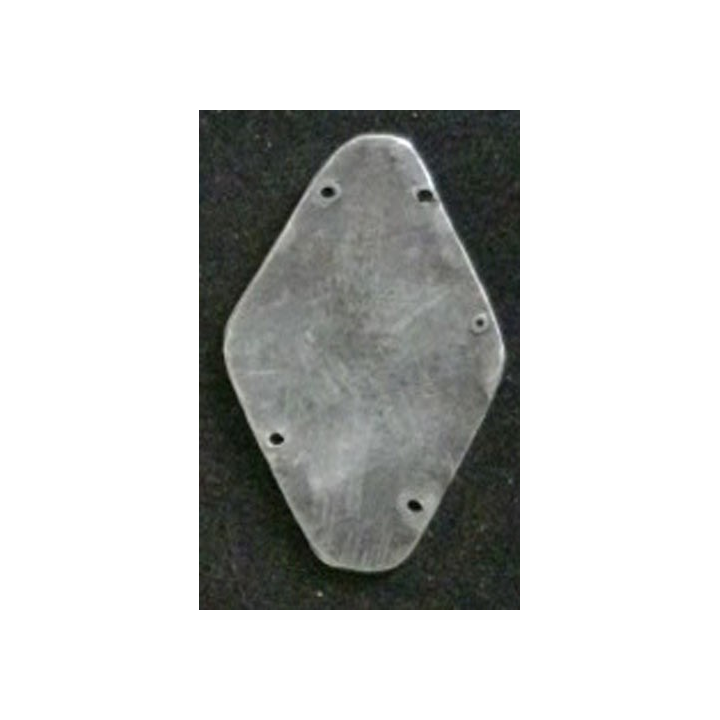MATRICE SUR MÉTAL du 57° régiment d'infanterie losange partie 1 (taille de l'insigne 4 x 2 cm)