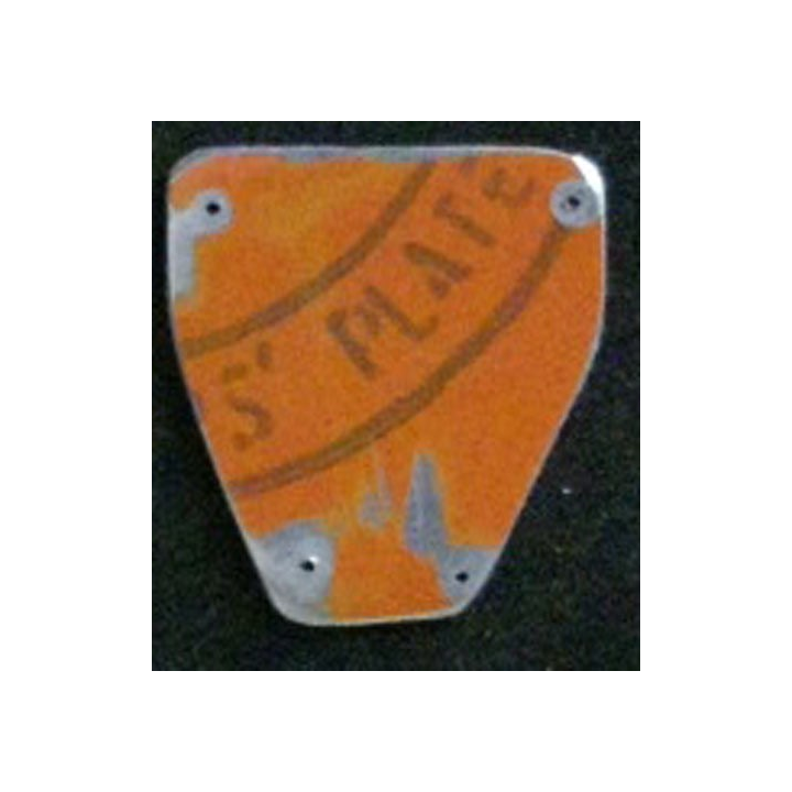 MATRICE SUR MÉTAL du 79° régiment d'infanterie (taille de l'insigne 2,9 x 2 cm)