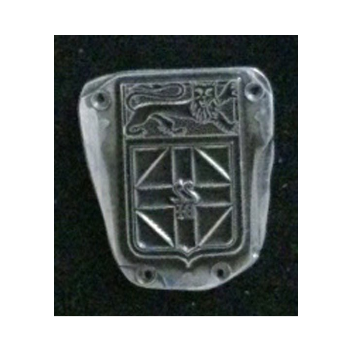 MATRICE SUR MÉTAL du 22° bataillon d'infanterie (taille de l'insigne 3 x 1,9 cm)