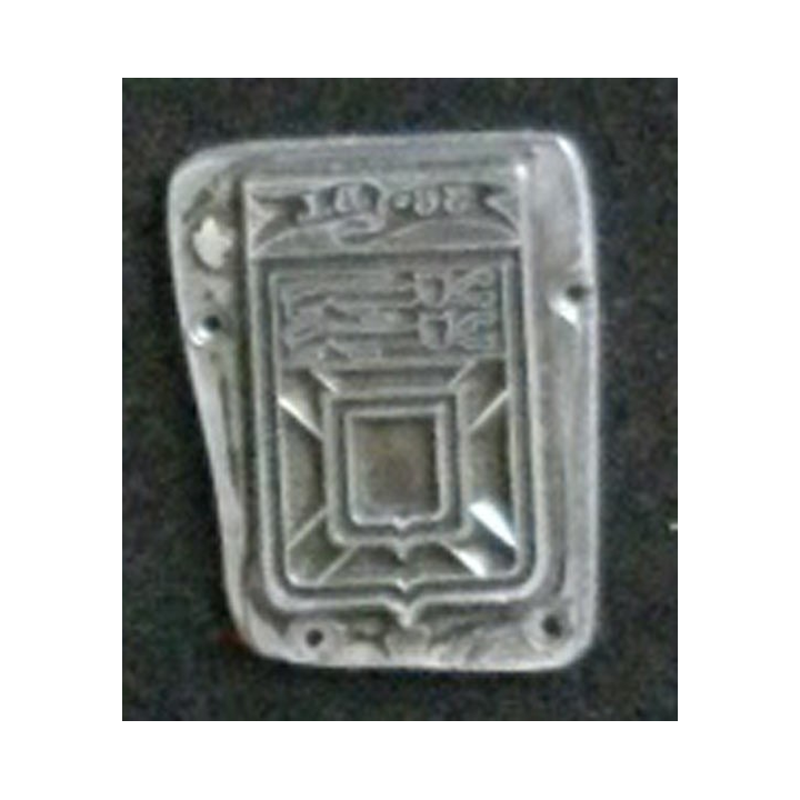 MATRICE SUR MÉTAL du 36° bataillon d'infanterie (taille de l'insigne 2,5 x 1,5 cm)