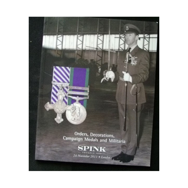 CATALOGUE SPINK  : catalogue daté du novembre 2011 de vente