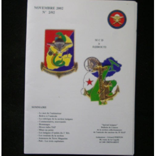 CATALOGUE DE L'AMICALE DU 35°RAP Avril 2002 N°2/2