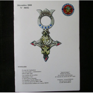 CATALOGUE DE L'AMICALE DU 35°RAP décembre 2008 N°8/2