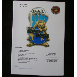 CATALOGUE DE L'AMICALE DU 35°RAP juin 2006 N°1/6