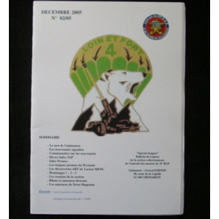 CATALOGUE DE L'AMICALE DU 35°RAP décembre 2005 N°2/5
