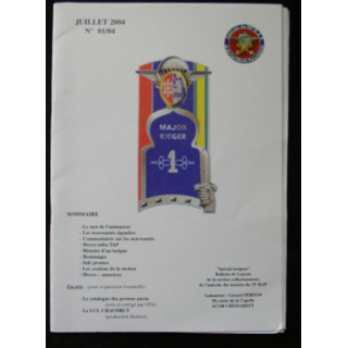 CATALOGUE DE L'AMICALE DU 35°RAP juillet 2004 N°1/4