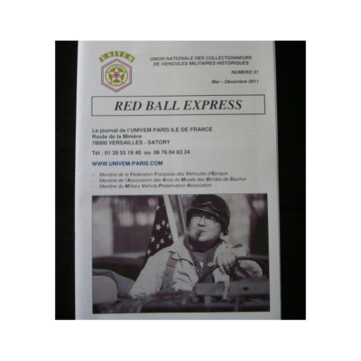 Brochure des collectionneurs véhicules militaires historiques UNIVEM