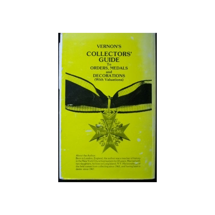 Vernon's collector's guide to Orders medals and decorations