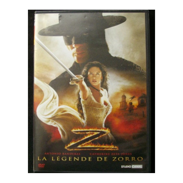DVD : LA LEGENDE DE ZORRO un film avec Antonio Banderas