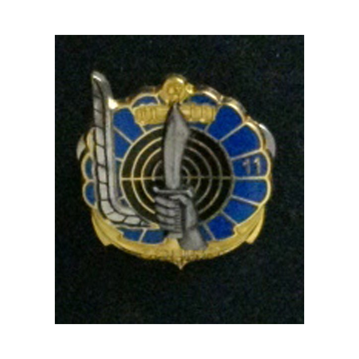 3° RPIMA : insigne de la 11° compagnie du 3° régiment parachutiste d'infanterie de marine de fabrication Balme