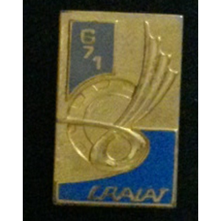671° CRALAT : insigne de la 671° compagnie de réparation de l'aviation légère de l'armée de terre de fabrication Drago G. 2456