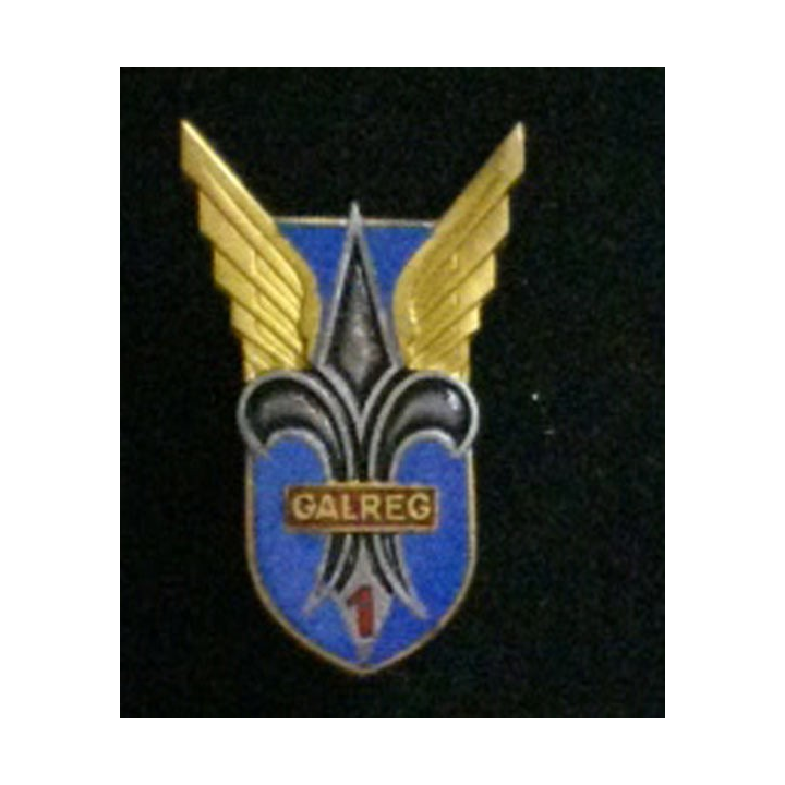 1° GALREG : insigne du 1° groupe de l'aviation légère régionale de l'armée de terre de fabrication Drago G. 2293 en émail