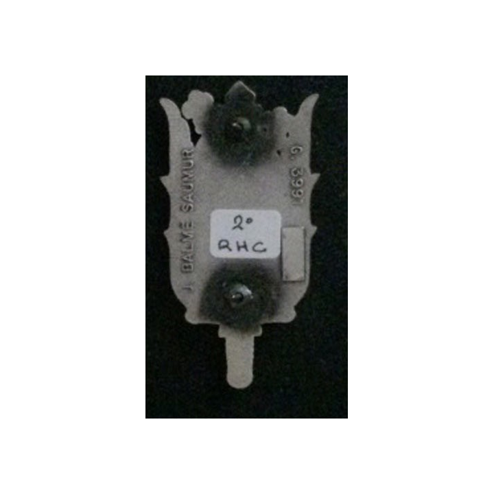 2° RHC : insigne du 2° régiment d'hélicoptères de combat type 2 de fabrication Balme G. 3991 attache pin's