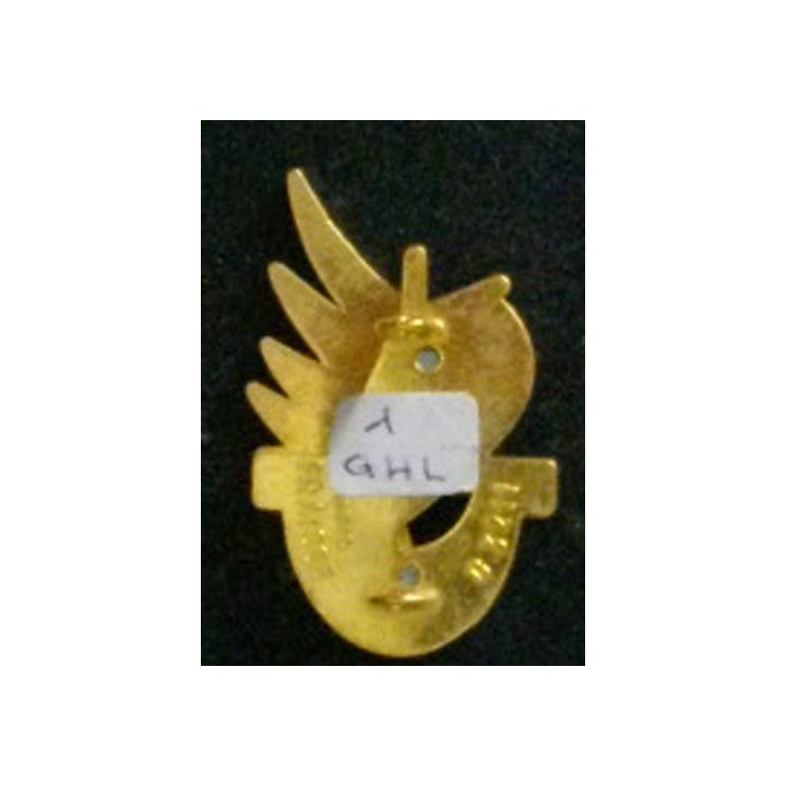 1° GHL : insigne du 1° groupe d'hélicoptères légers type 2 de fabrication Fraisse G. 3211