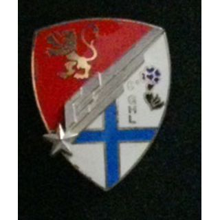 5° GHL : insigne du 5° groupe d'hélicoptères légers de fabrication Drago G. 2562