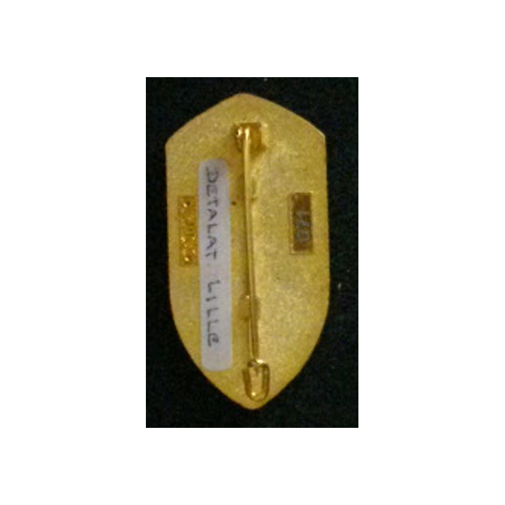 DETALAT LILLE : insigne du détachement de l'aviation légère de l'armée de terre à Lille de fabrication Drago matriculé n° 071