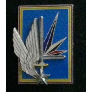 6° GHL : insigne du 6° groupe d'hélicoptères légers de Metz de fabrication Delsart G. 4066