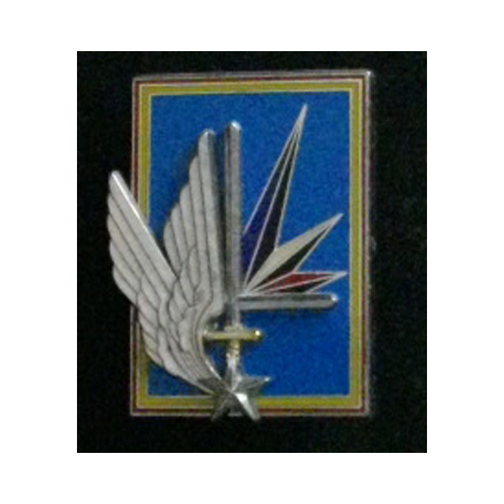 6° GHL : insigne du 6° groupe d'hélicoptères légers de Metz de fabrication Delsart G. 4066