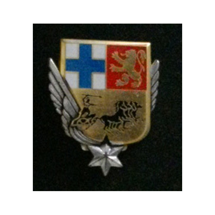 COM ALAT SUD : insigne du commandement de l'aviation légère de l'armée de terre Sud de fabrication Arthus Bertrand G. 3532