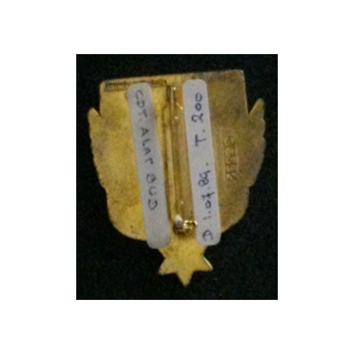 COM ALAT SUD : insigne du commandement de l'aviation légère de l'armée de terre Sud de fabrication Arthus Bertrand G. 3532