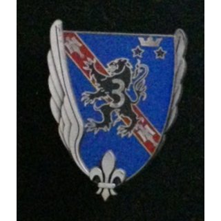 3°BA ALAT : insigne de la 3° brigade aéromobile de l'aviation légère de l'armée de terre de fabrication Balme G. 4282