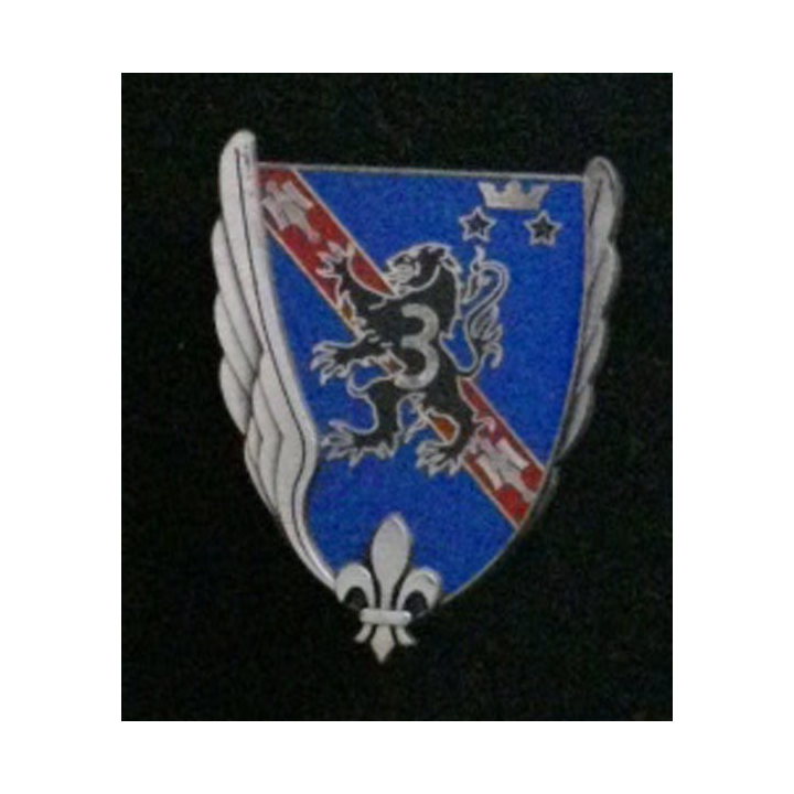 3°BA ALAT : insigne de la 3° brigade aéromobile de l'aviation légère de l'armée de terre de fabrication Balme G. 4282