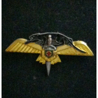 2°EH : 2° escadrille d'hélicoptères modèle plein de fabrication Arthus Bertrand A. 792 en émail