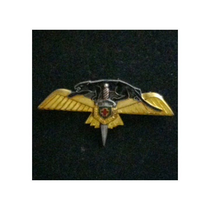 2°EH : 2° escadrille d'hélicoptères modèle plein de fabrication Arthus Bertrand A. 792 en émail