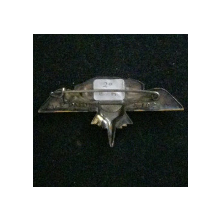 2°EH : 2° escadrille d'hélicoptères modèle plein de fabrication Arthus Bertrand A. 792 en émail