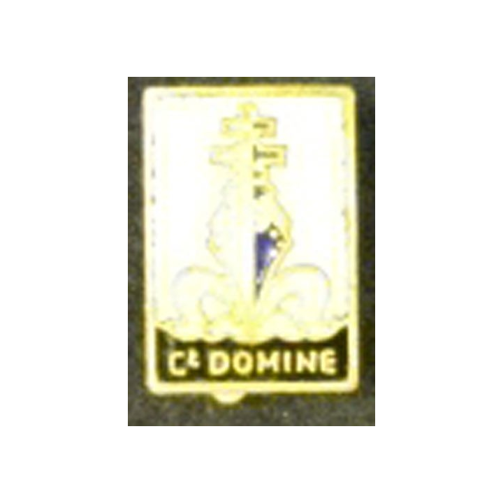 COMMANDANT DOMINE INSIGNE BOUTONNIÈRE MINIATURE EMAIL