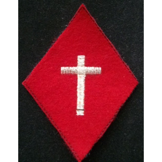 losange de bras aumônier catholique et protestant