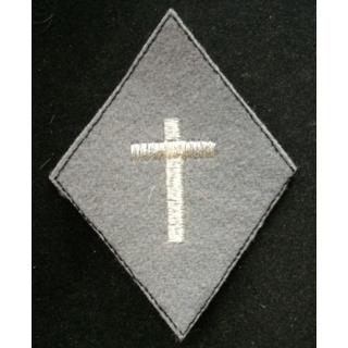 losange de bras aumônier catholique et protestant