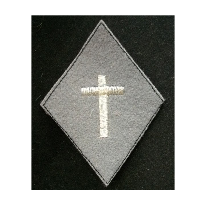 losange de bras aumônier catholique et protestant