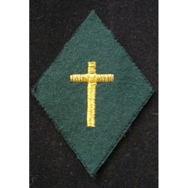 losange de bras aumônier catholique et protestant