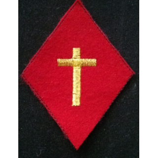 losange de bras aumônier catholique et protestant