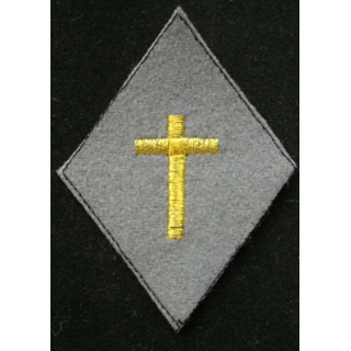 losange de bras aumônier catholique et protestant
