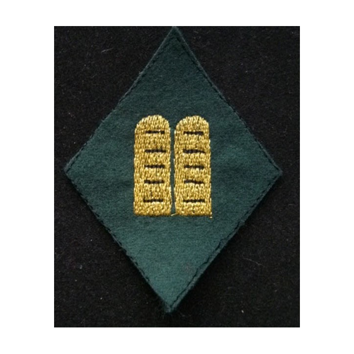 insigne de losange de bras d'aumônier israélite titulaire