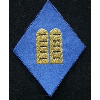 insigne de losange de bras d'aumônier israélite titulaire