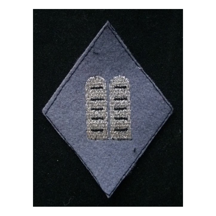 insigne de losange de bras d'aumônier israélite titulaire