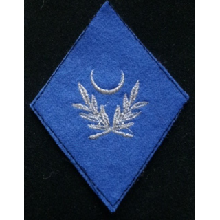 Insigne rare de losange de bras d'aumônier musulman