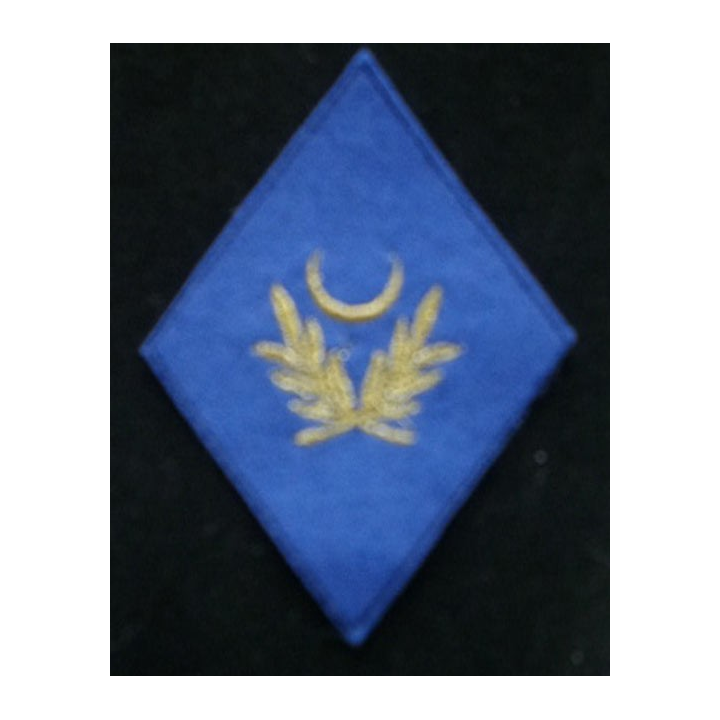 Insigne rare de losange de bras d'aumônier musulman
