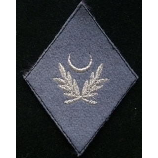 Insigne rare de losange de bras d'aumônier musulman