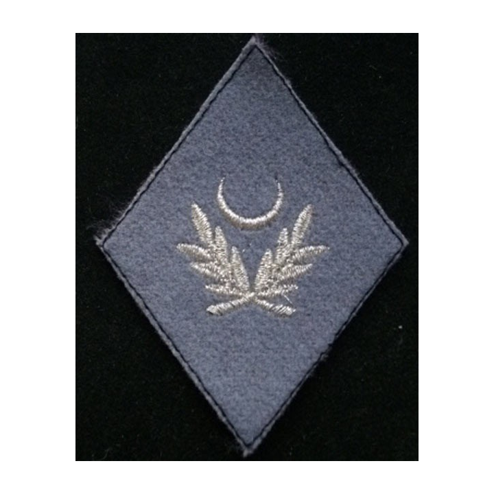 Insigne rare de losange de bras d'aumônier musulman