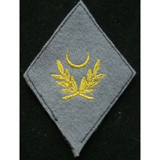 Insigne rare de losange de bras d'aumônier musulman