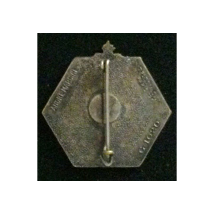 EMSST : insigne de l'école militaire supérieure scientifique et technique en émail de fabrication Mardini G. 1020