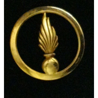 INSIGNE DE BÉRET DU CORPS DES EXPERTS : insigne de béret du Corps des experts de fabrication Bichet