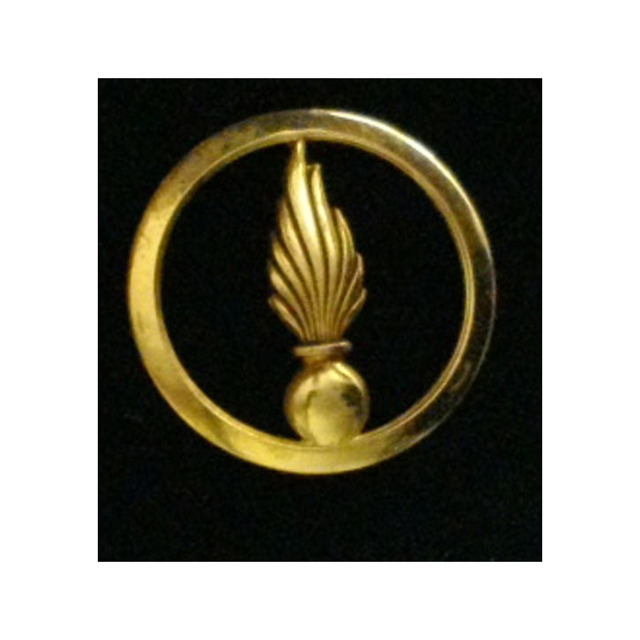 INSIGNE DE BÉRET DU CORPS DES EXPERTS : insigne de béret du Corps des experts de fabrication Bichet