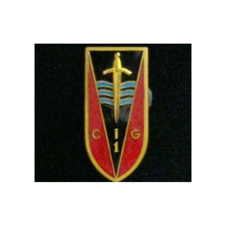 CIG 1 : insigne du centre d'instruction du génie n°1 G. 1326