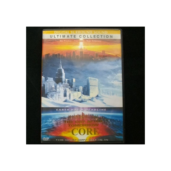 DVD the day after tomorrow the Core : film de science fiction post