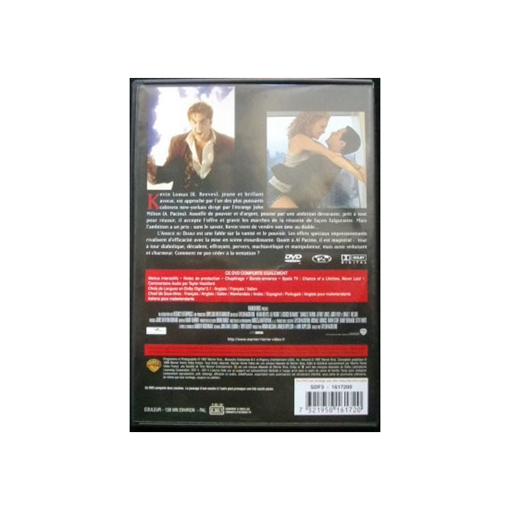 DVD L'ASSOCIE DU DIABLE : l'associé du diable est une fable